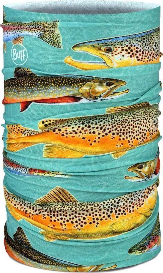 Одежда для спорта Buff Caciula-fular UV+ Coolnet Abachar Trout Multi ...