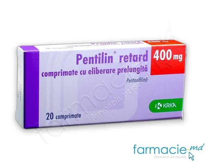 Пентилин Рекард, табл. 400 мг N20