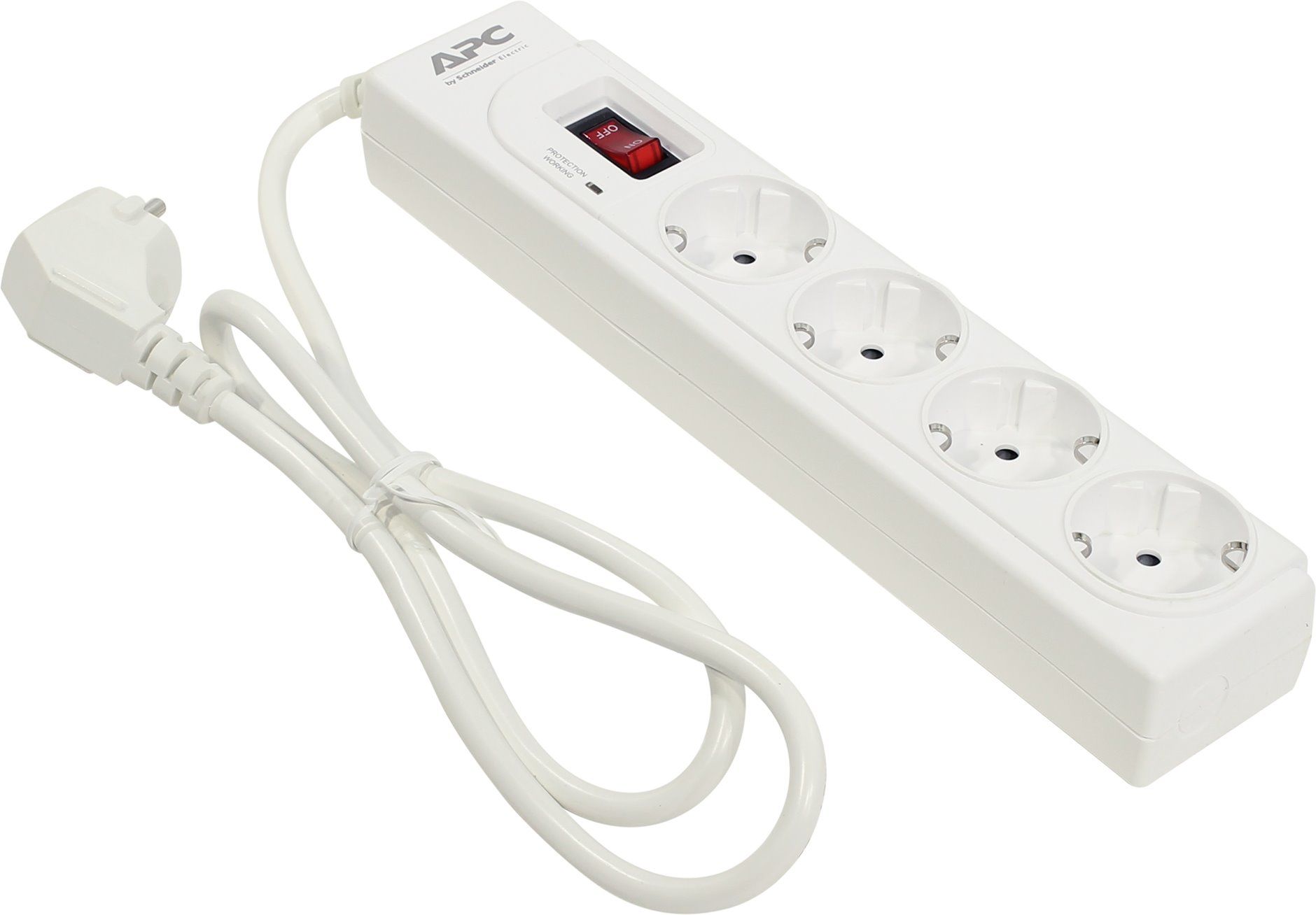 APC Essential SURGEARREST 4 Outlets, 1 Meter Power Cord, 230v Russia