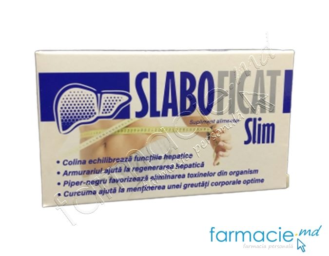 Slaboficat Slim 30 capsule - Pret 27,70 Lei