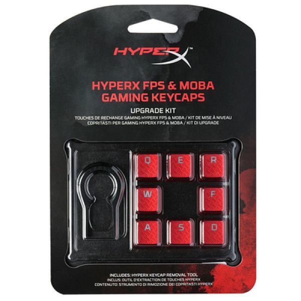 hyperx fps and moba gaming keycaps upgrade kit