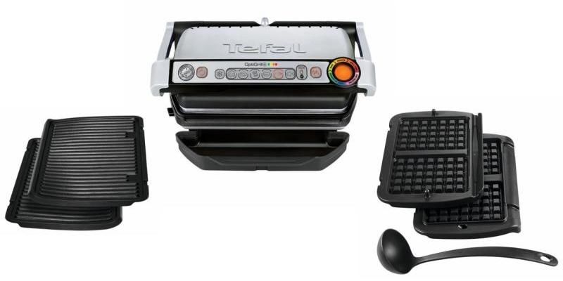 Панель для гриля tefal optigrill. Tefal Optigrill gc716d12. Tefal Optigrill Elite вафельница. Насадка вафельница для Tefal Optigrill XL. Tefal Optigrill gc716d12 с вафельницей.