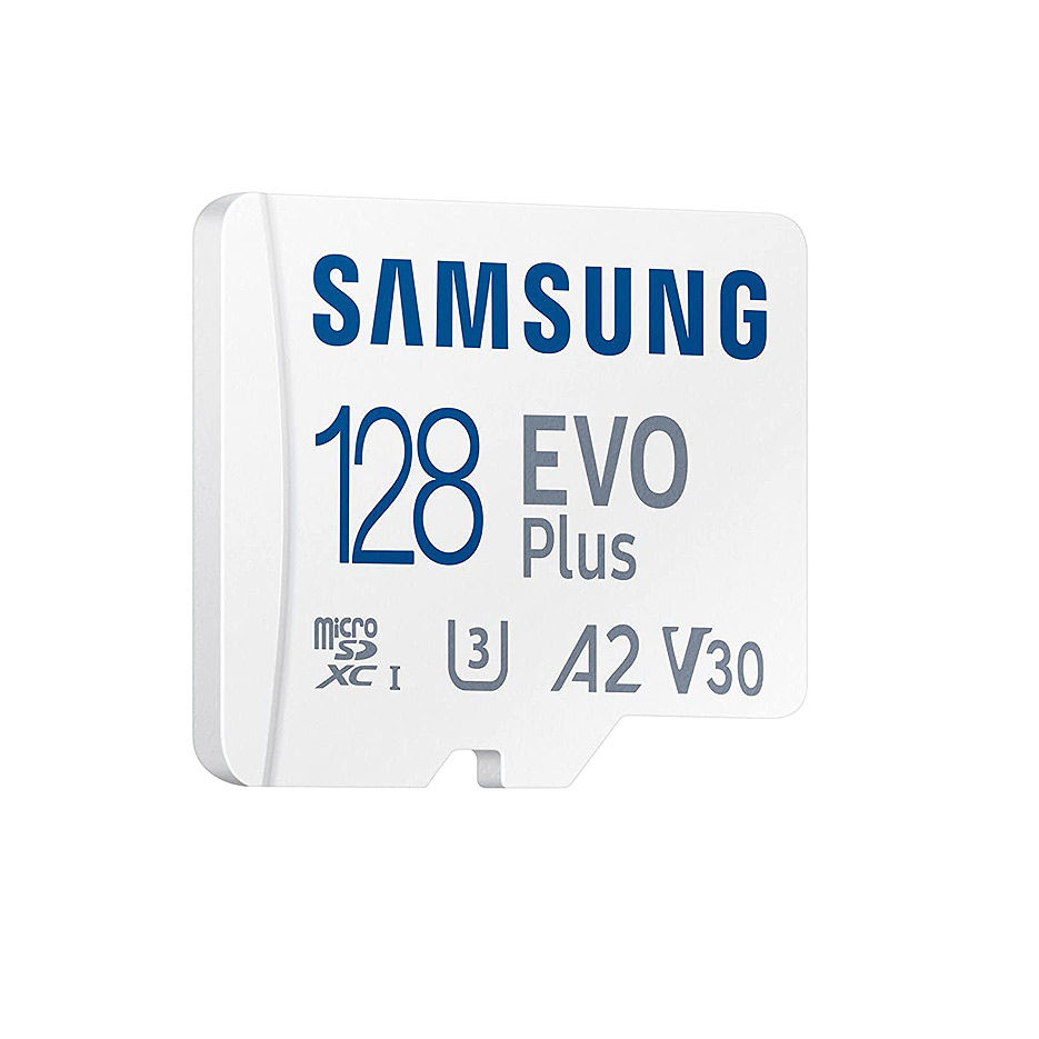 128GB Samsung EVO Plus MB-MC128KA/RU microSDXC (Class 10 UHS-I U3, A2 ...