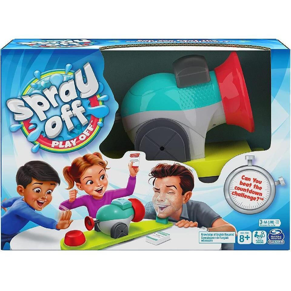 Настольная игра Spin Master 6059139 6059139 Game Spray Off Challenge купить  по низкой цене в Кишинёве, Бельцах, Кагул, Комрате, Тараклии, Молдове /  Интернет-магазин MAXIMUM