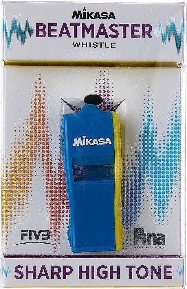 Fischietto Professionale MIKASA Beatmaster - Per Pallavolo E Sport, Con Cordino (Blu/Giallo) - Foto 12