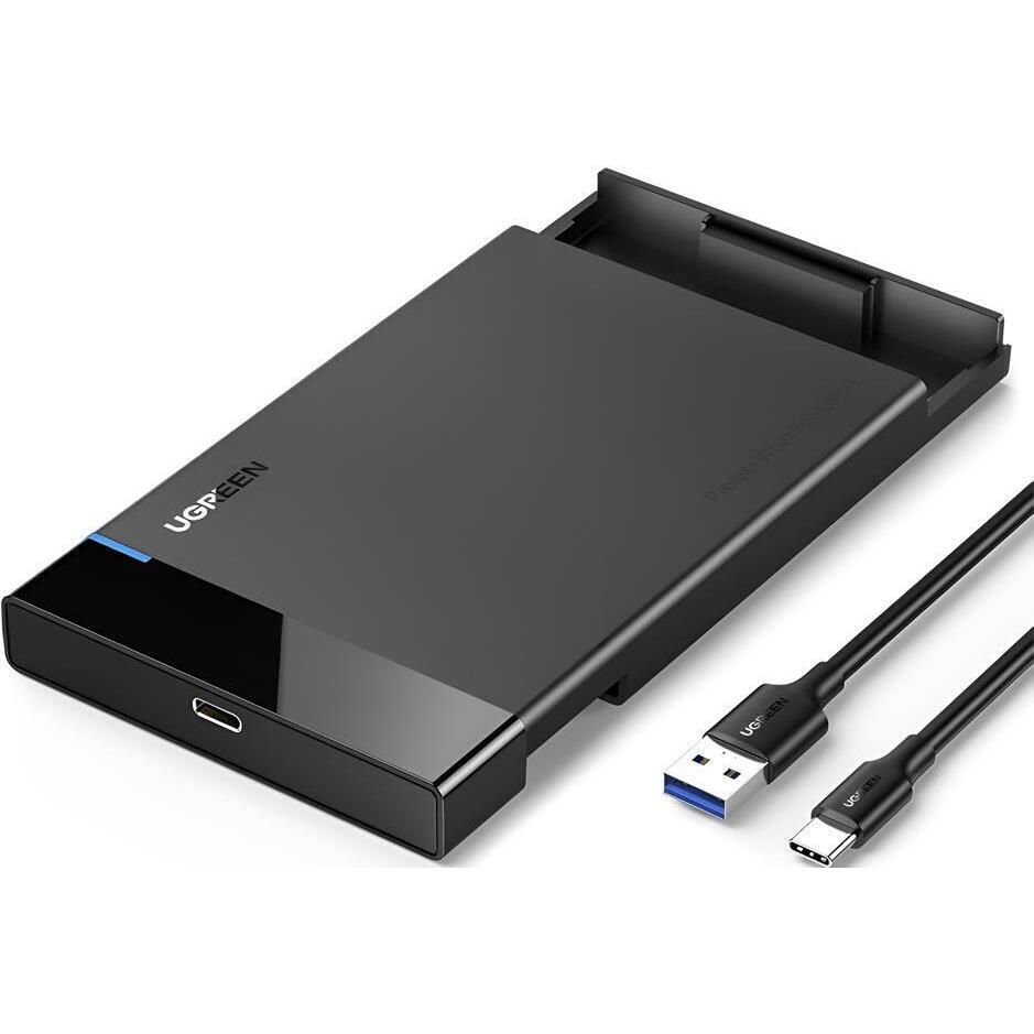 Внешний бокс для HDD Ugreen 50743 US221 2.5" SATA HDD / SSD Enclosure 6Gbps USB-C