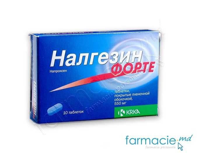 Nalgesin mg, KRKA, 10 cpr filmate - Prospect | staru.ro