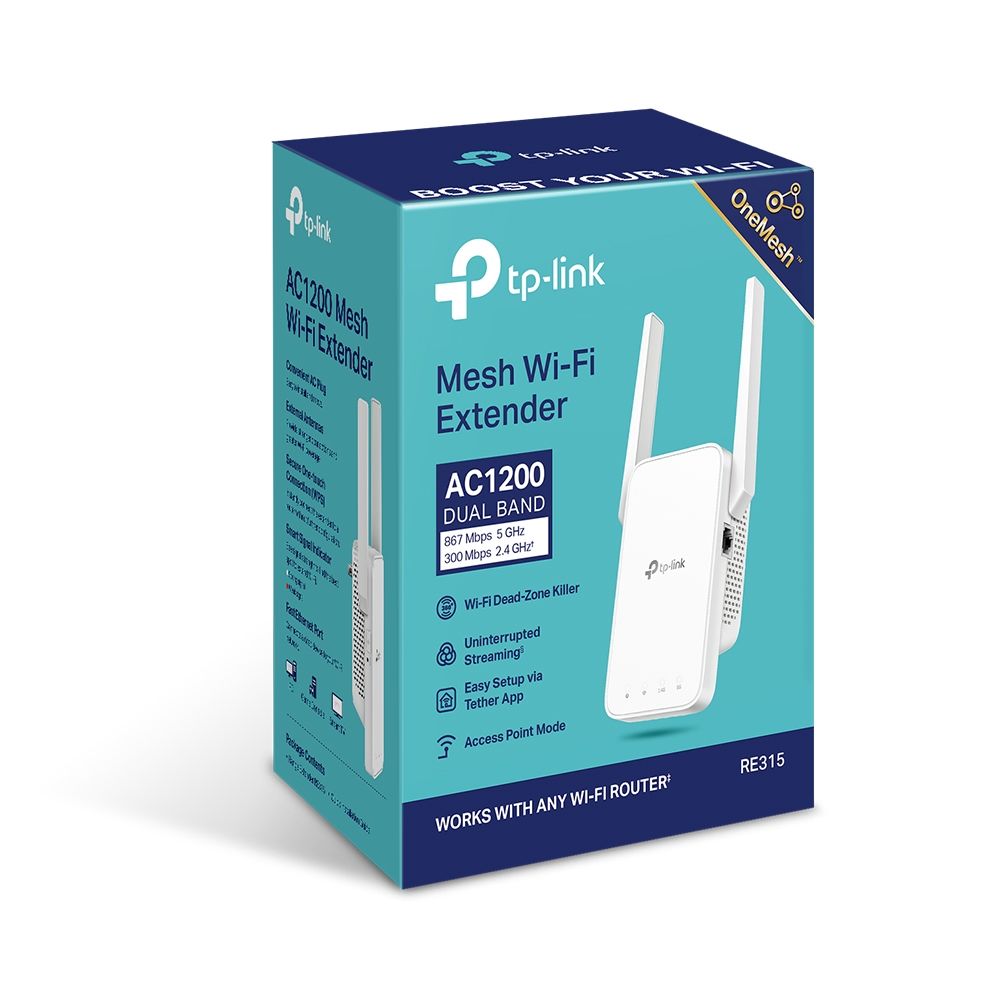 Wi-Fi AC Dual Band Range Extender/Access Point TP-LINK 