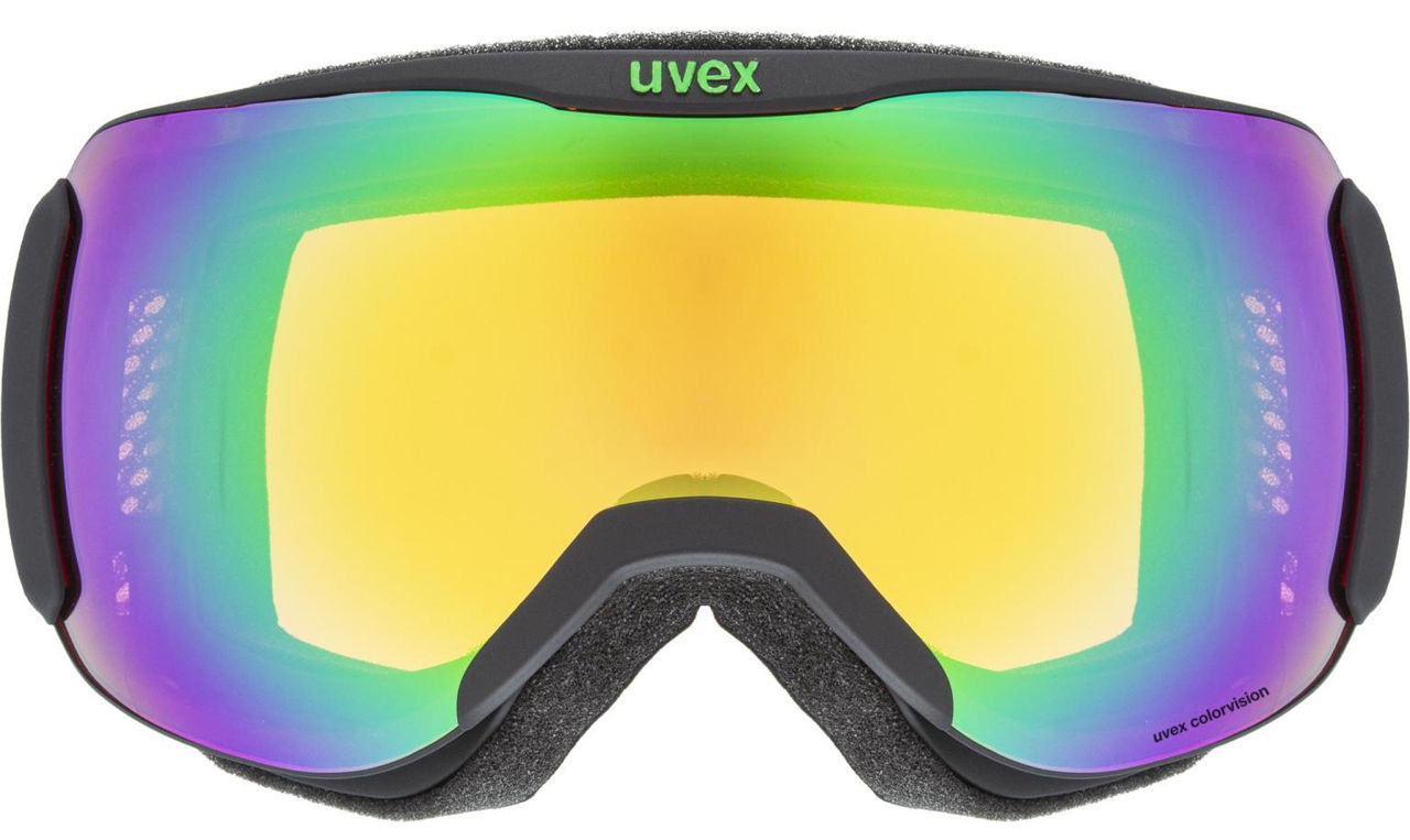 Защитные очки Uvex DOWNHILL 2100 CV BLK NEO SL/GRE-ORA купить по низкой ...