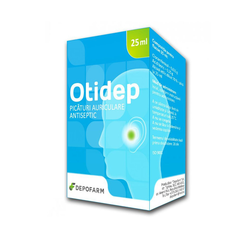 Otidep 25ml sol.alc.uz ext. N1 в наличии купить от felicia.md быстро с ...