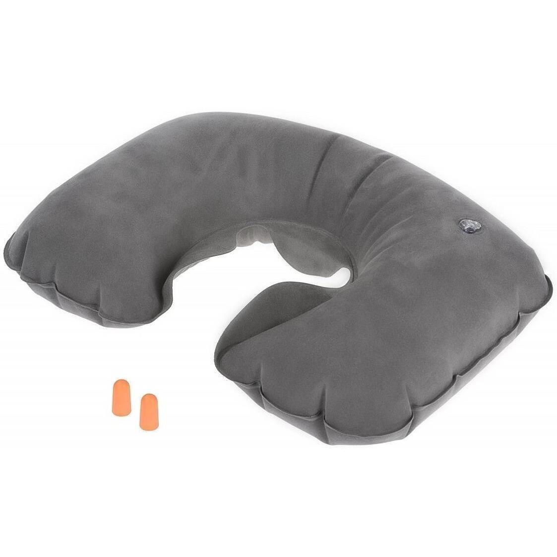 Pernă turistică Wenger 604585 Inflatable Neck Pillow & Earplugs cumpăra ...