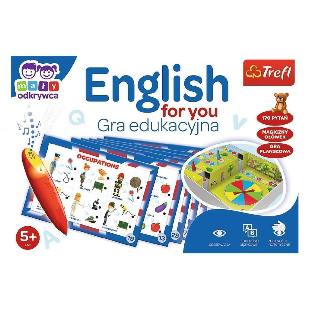 Настольная игра Trefl 2102 English for you HU RO/Magic Pen купить по низкой  цене в Кишинёве, Бельцах, Кагул, Комрате, Тараклии, Молдове /  Интернет-магазин MAXIMUM