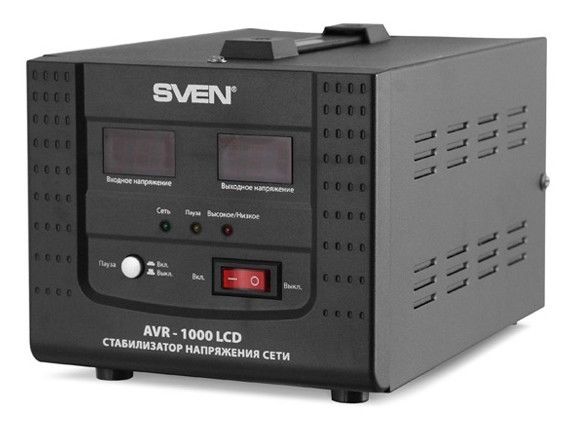 Стабилизатор напряжения sven avr slim lcd. Стабилизатор напряжения Sven av. Стабилизатор напряжения Sven AVR-1000. Стабилизатор напряжения Sven AVR. Стабилизатор Sven AVR Slim-2000 LCD.