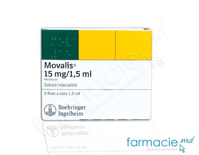 Pastile inflamatorii articulare Movalis