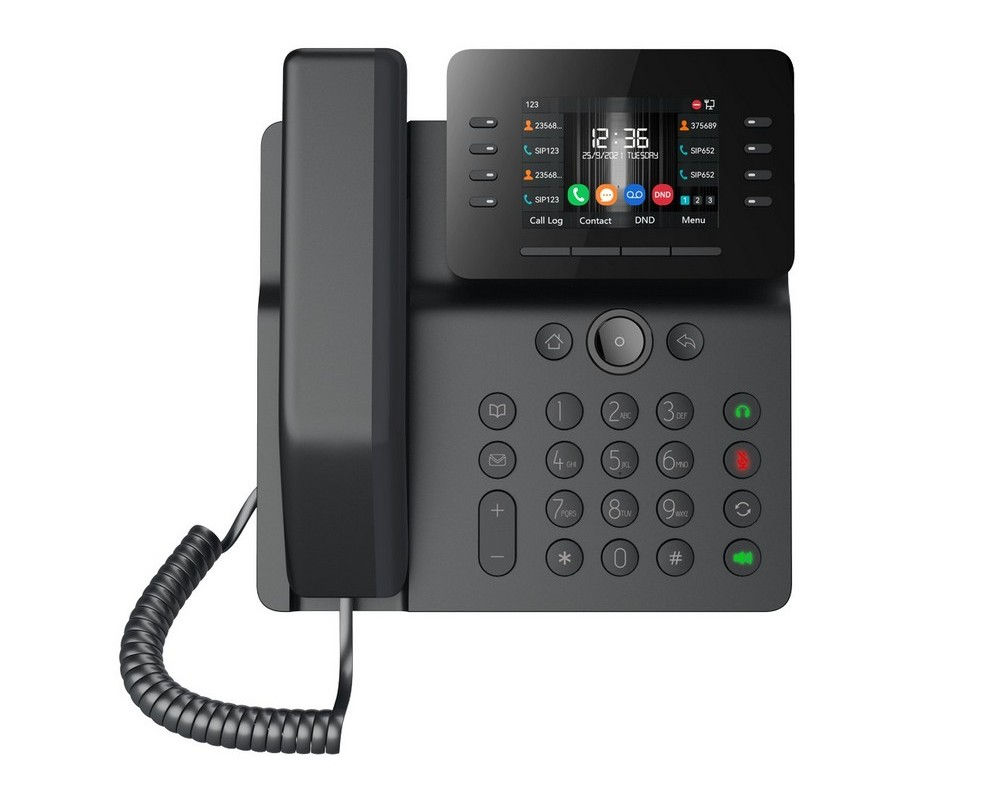 Fanvil V64 Black, Prime Business IP Phone, Color Display в наличии купить  от leoshop.md быстро с доставкой по Кишиневу и Молдове в price.md