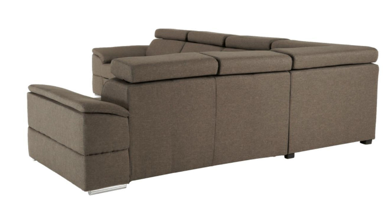 Canapea Mobhaus Segoria Lux Left (Gray-Brown) cumpăra la preț mic în ...