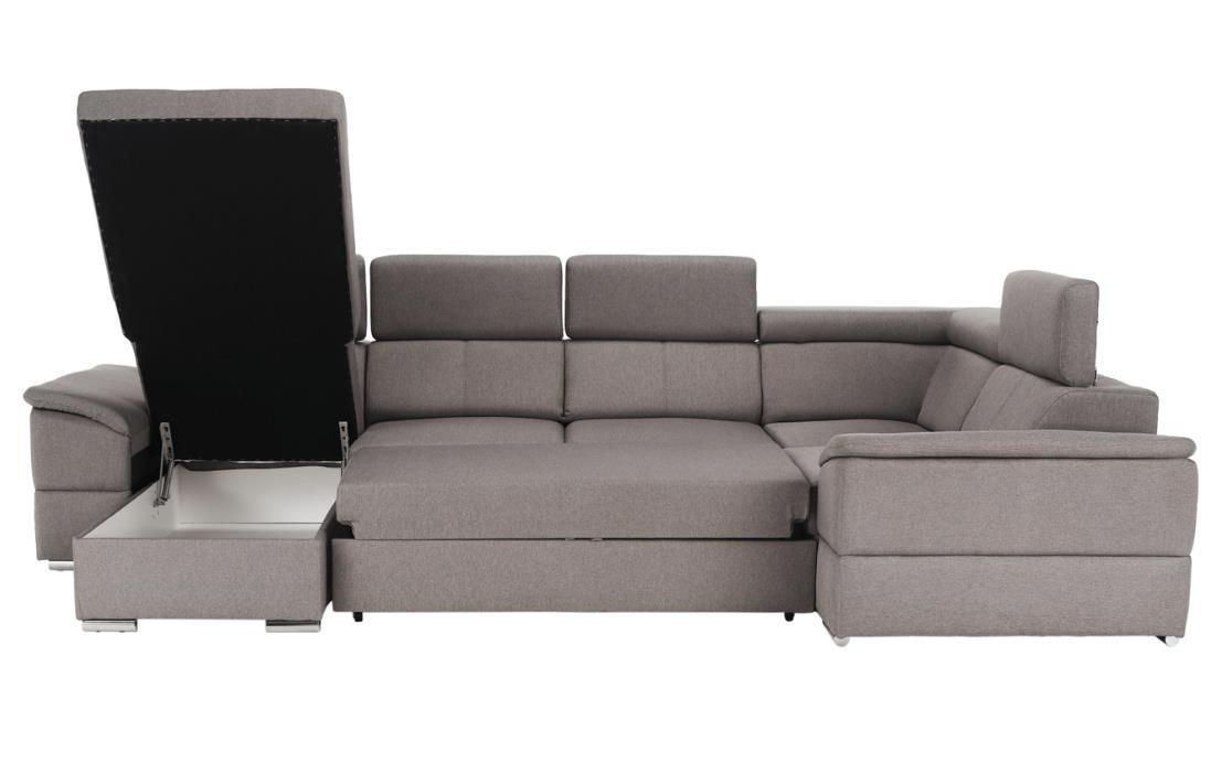 Canapea Mobhaus Segoria Roh Left (Gray-Brown) cumpăra la preț mic în ...