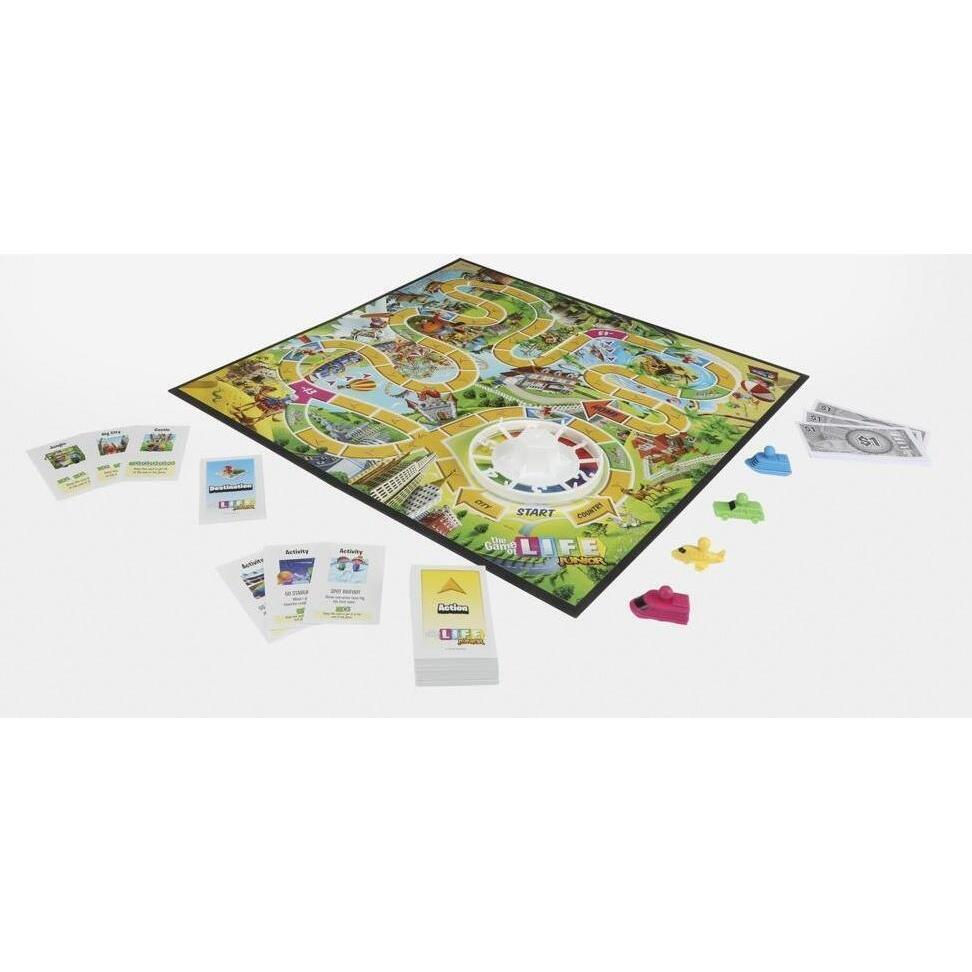 Настольная игра Hasbro E6678 Игра Game of Life Junior купить по низкой цене  в Кишинёве, Бельцах, Кагул, Комрате, Тараклии, Молдове / Интернет-магазин  MAXIMUM