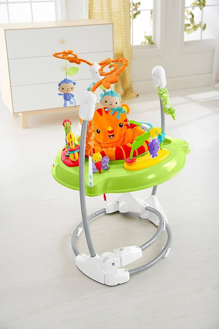 Кресло качалка fisher price львенок из тропического леса