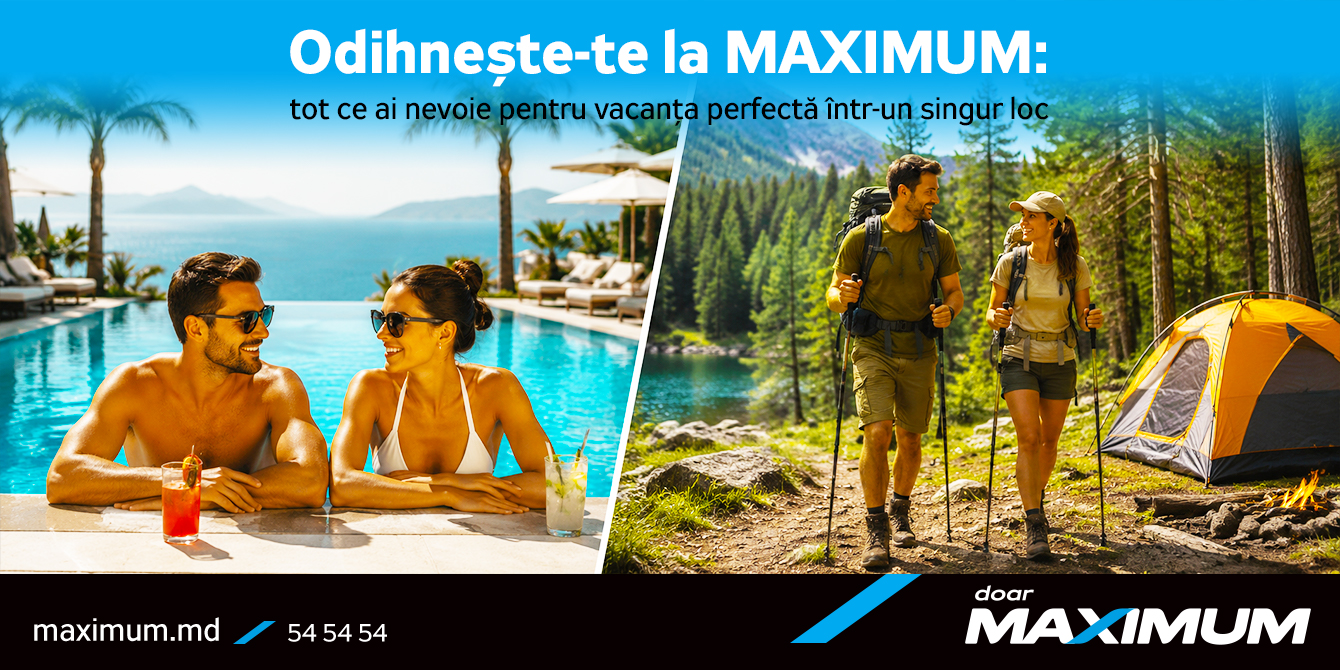 Odihnește-te la MAXIMUM: tot ce ai nevoie pentru vacanța perfectă într-un singur loc