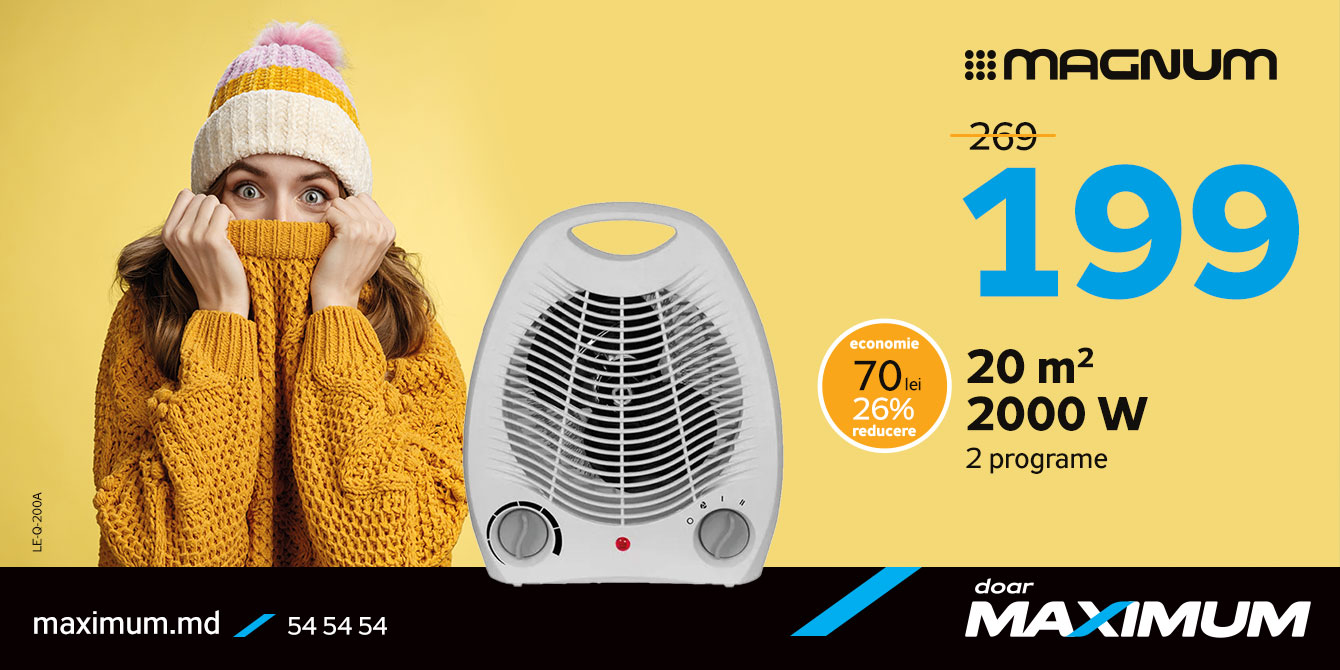 Încălzitor cu ventilator Magnum LE-Q-200A