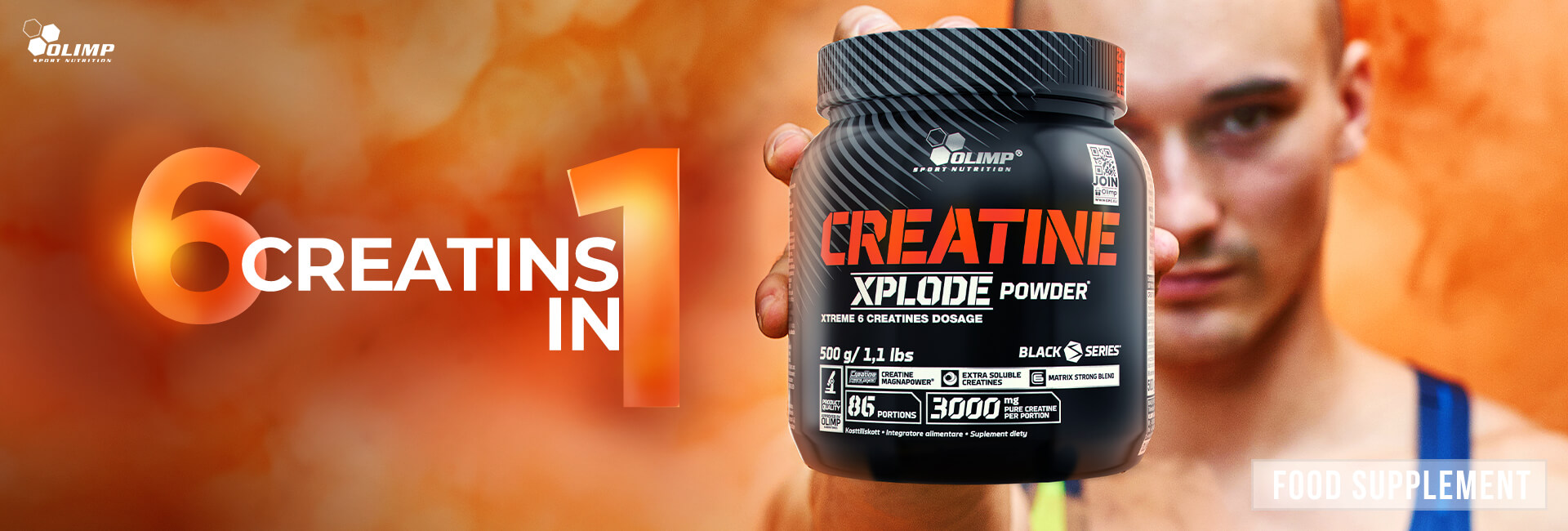 Creatine Xplode 500G Grapefruit
