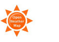 график погрешности прогноза погоды в Молдове от openweathermap.org за последние 2 недели