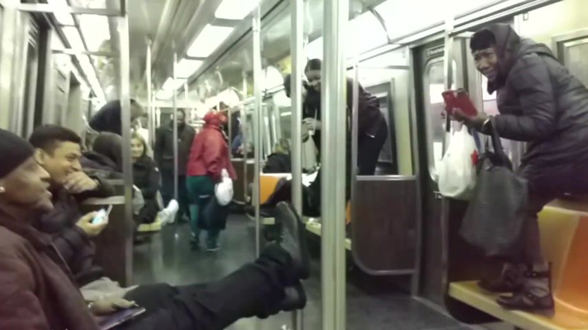 Мыши в метро