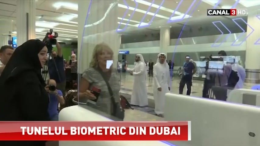 Image result for Pe Aeroportul din Dubai a fost lansat primul tunel inteligent pentru controlul paşapoartelor