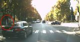 В Кишиневе водитель BMW едва не сбил ребенка на пешеходном переходе