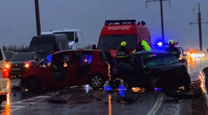 Accident grav lângă Comrat: Șase persoane au ajuns la spital