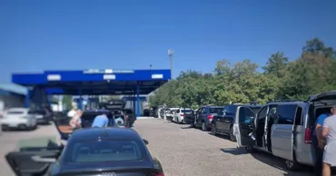 Trafic intens la PVFI Giurgiulești-Galați, pe sensul de intrare în Republica Moldova