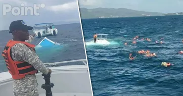 O croazieră, transformată în coșmar: Turiștii au sărit în mare pentru a se salva de pe nava care se scufunda