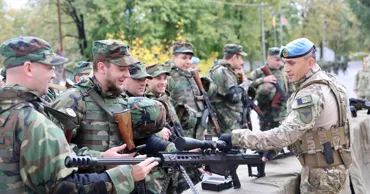 В Молдове прошли военные сборы резервистов: учат стрелять и эвакуировать раненых