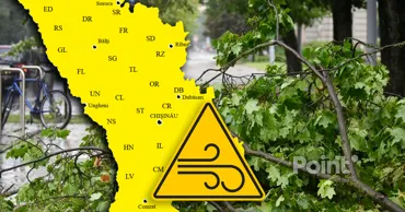 В Молдове объявлено метеопредупреждение в связи с усилением ветра