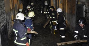 Появилось видео начала пожара в колледже Одессы.