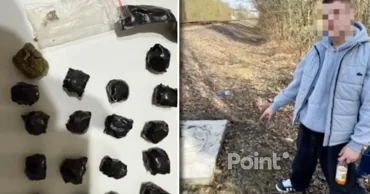 Un tânăr de 18 ani, reținut în flagrant la Bălți în timp ce ascundea droguri