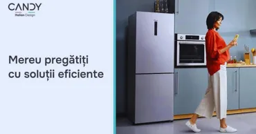 Brandul italian de electrocasnice Candy, acum și în Moldova Ⓟ