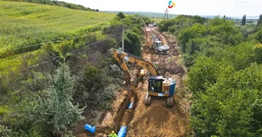 Более 46 км водопровода построили на магистрали Кишинев — Страшены — Калараш