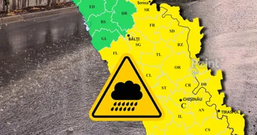 В Молдове объявили метеопредупреждение из-за сильных дождей