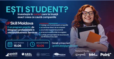 Upskill: Будущее в Молдове есть –  найди своё направление Ⓟ