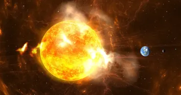 Pe Soare a avut loc cea mai puternică erupție solară de la începutul anului: Se așteaptă o furtună geomagnetică