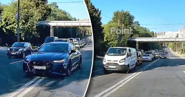 В Кишиневе полиция выявила водителя Audi после видео с агрессивной ездой