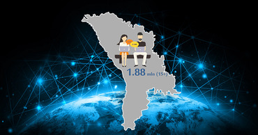 Почти 1,88 миллиона молдаван ежедневно пользуются интернетом.