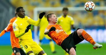 В матче с &#34;Шахтером&#34; на последних минутах &#34;Шериф&#34; сравнял счет.