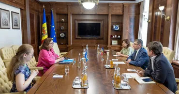 Igor Grosu, în dialog cu un reprezentant UNICEF: Prioritatea noastră sunt copiii