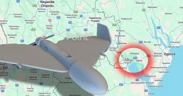 Дрон пересек границу Молдовы у Паланки и через минуту вернулся в Украину