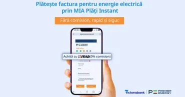 Victoriabank conectează consumatorii Premier Energy la MIA Plăți Instant Ⓟ