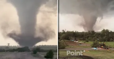 Мощный торнадо практически сравнял с землей город в США