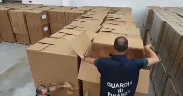 В Италии обнаружили подпольную табачную фабрику: задержан гражданин Молдовы